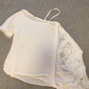 Free People asymmetrical top